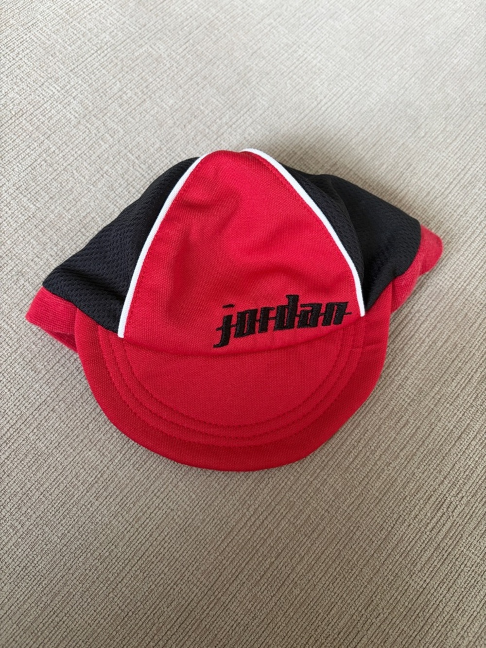 Nike Jordan Red & Black Baby Hat